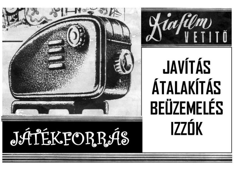 Diavetítő javítás